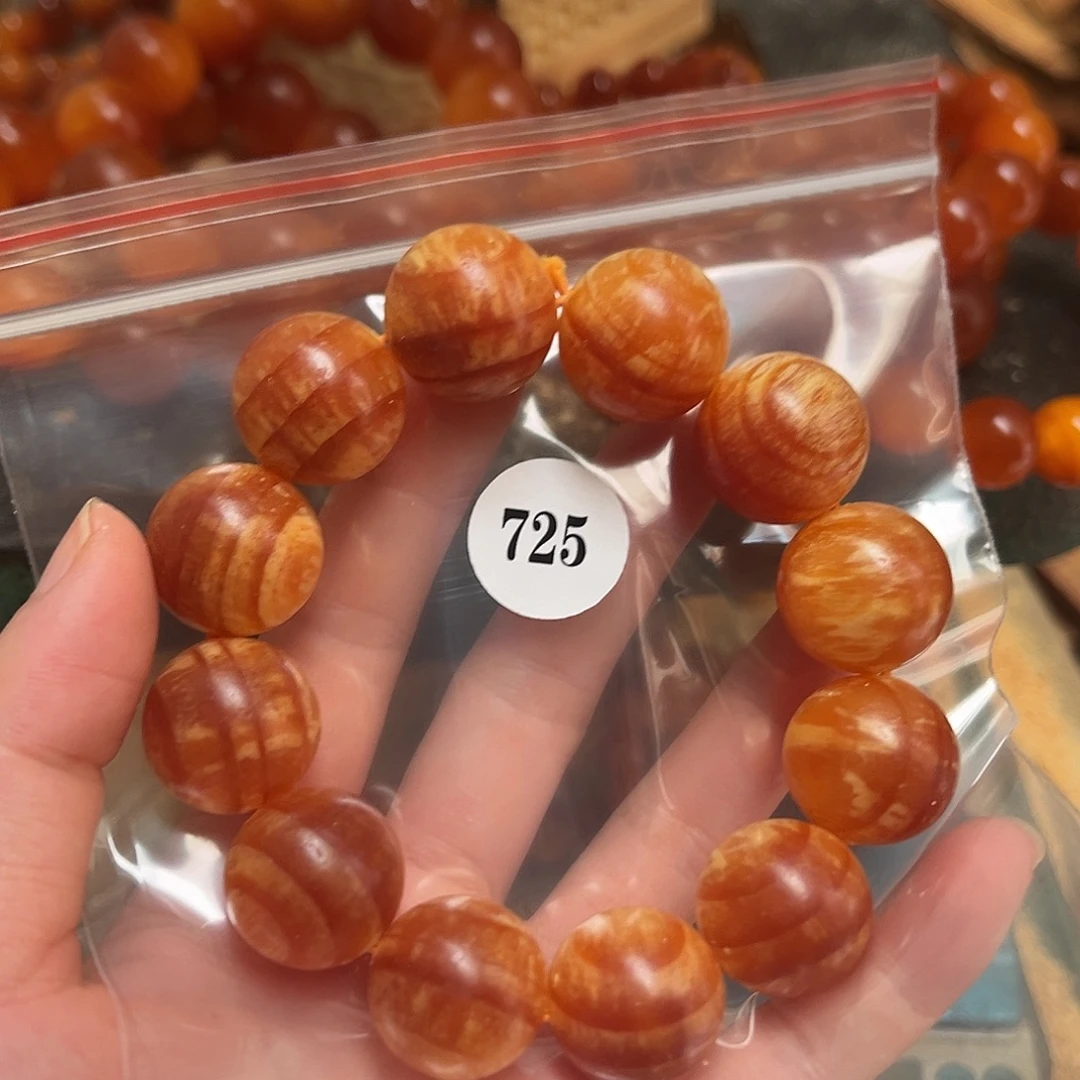 用***3松木（琥珀木）手串/手链725➕1颗打三通