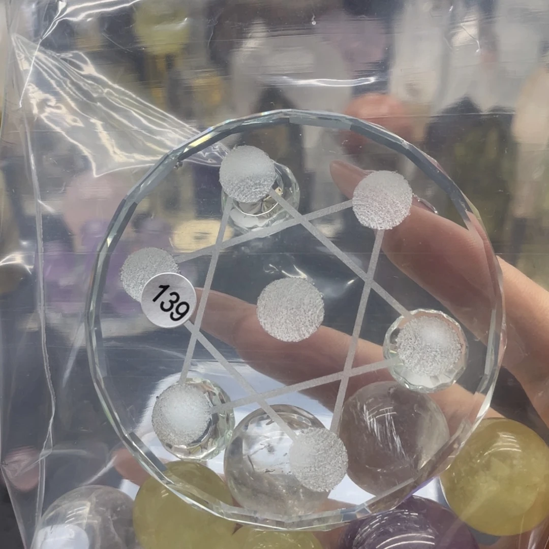 水晶天然水晶未镶嵌心**海139