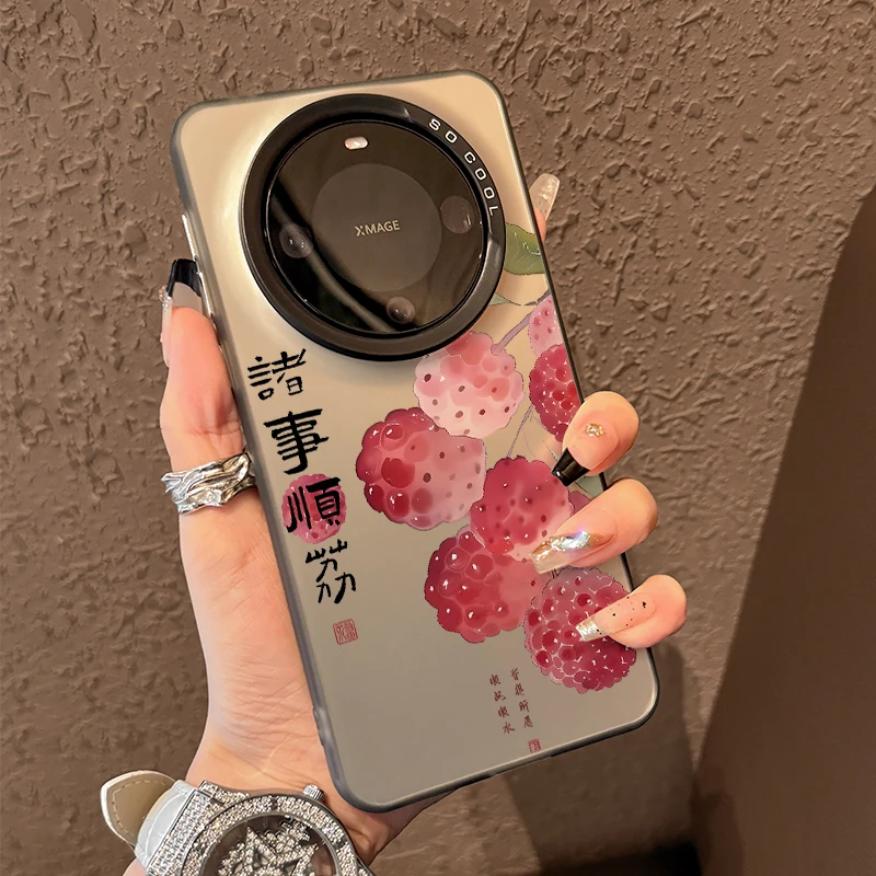 诸事顺荔适用华为mate70pro手机壳高端Pura80pro保护套60pro潮流