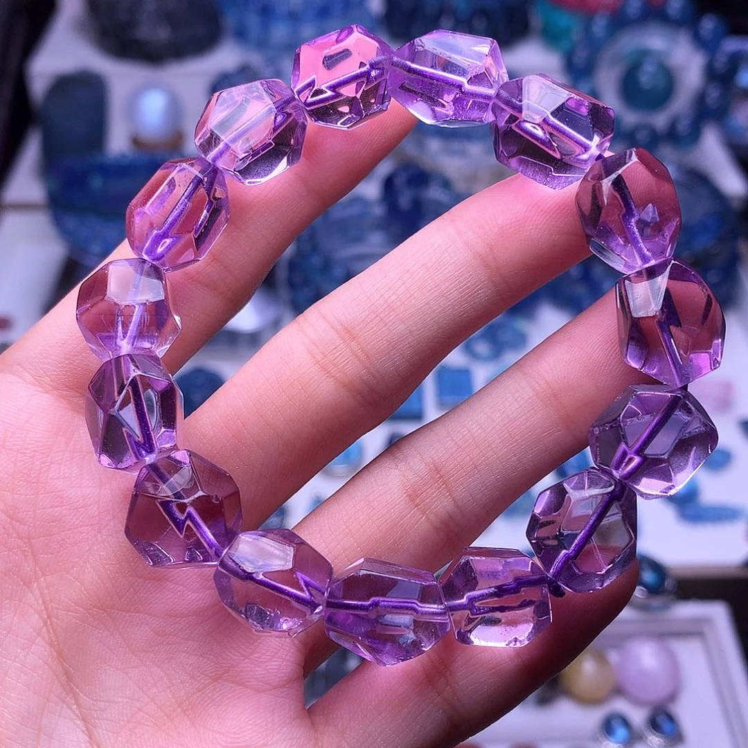 未镶嵌手链水晶多样性