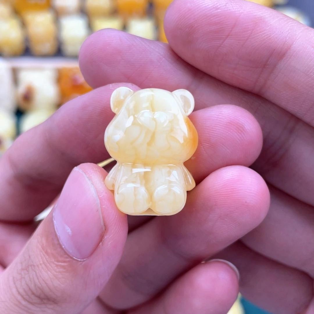裸石琥珀未镶嵌蜜蜡