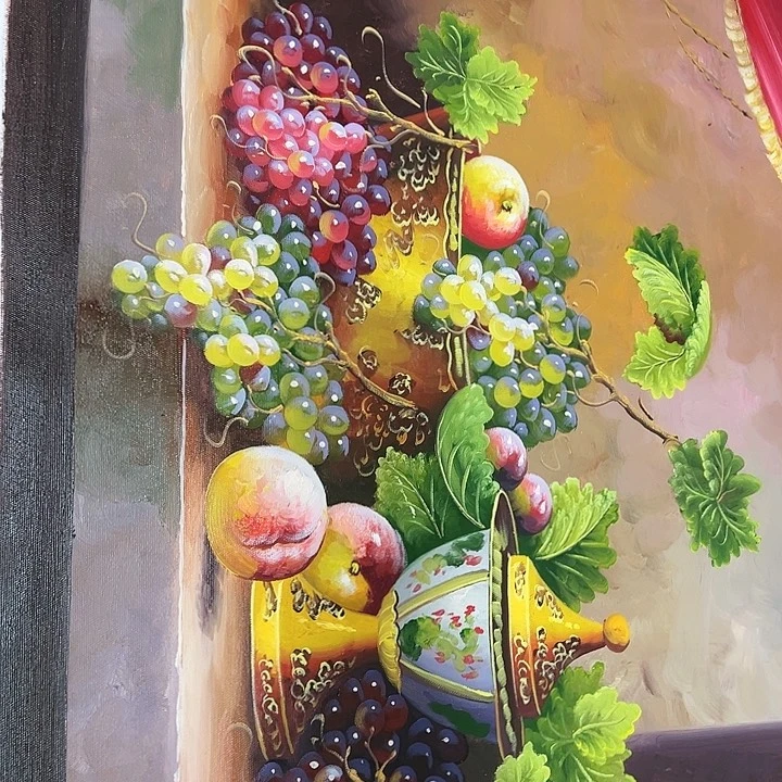 油画恭喜嘻嘻仔仔细细