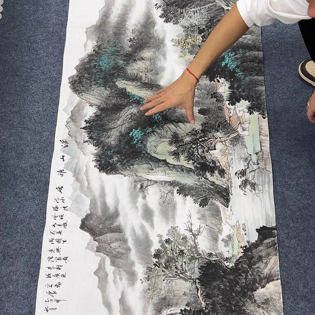 国画国画作品纯手绘作品