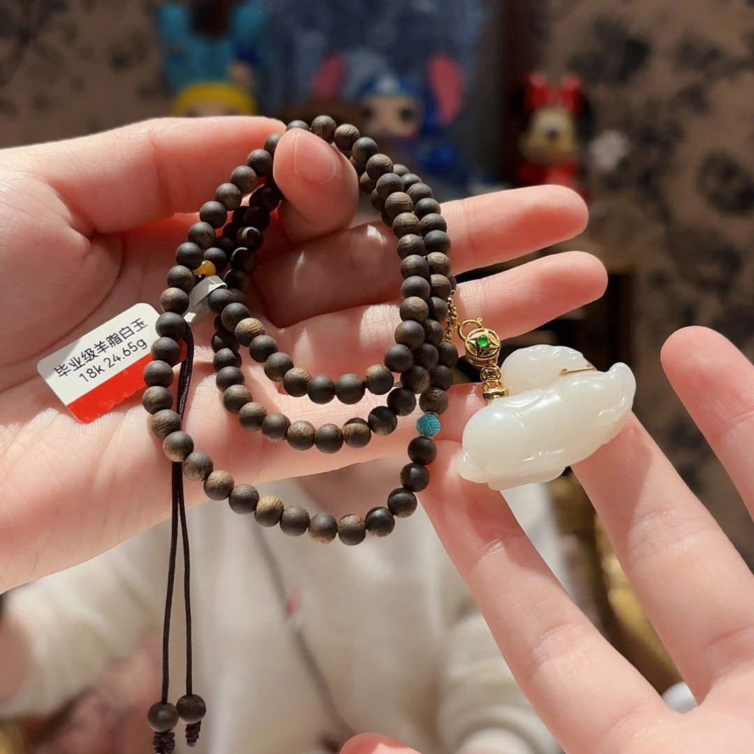 手串沉香未镶嵌颈饰