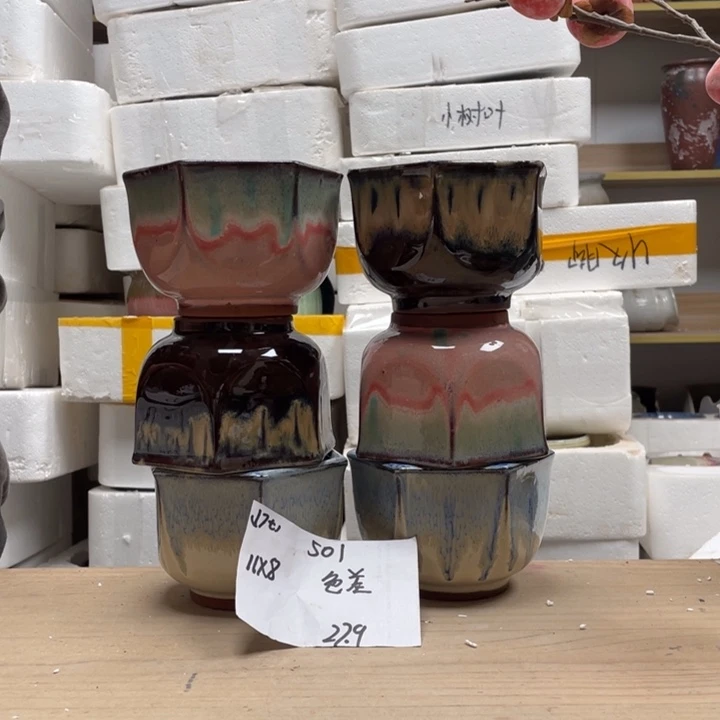 粗陶多肉花盆微瑕501