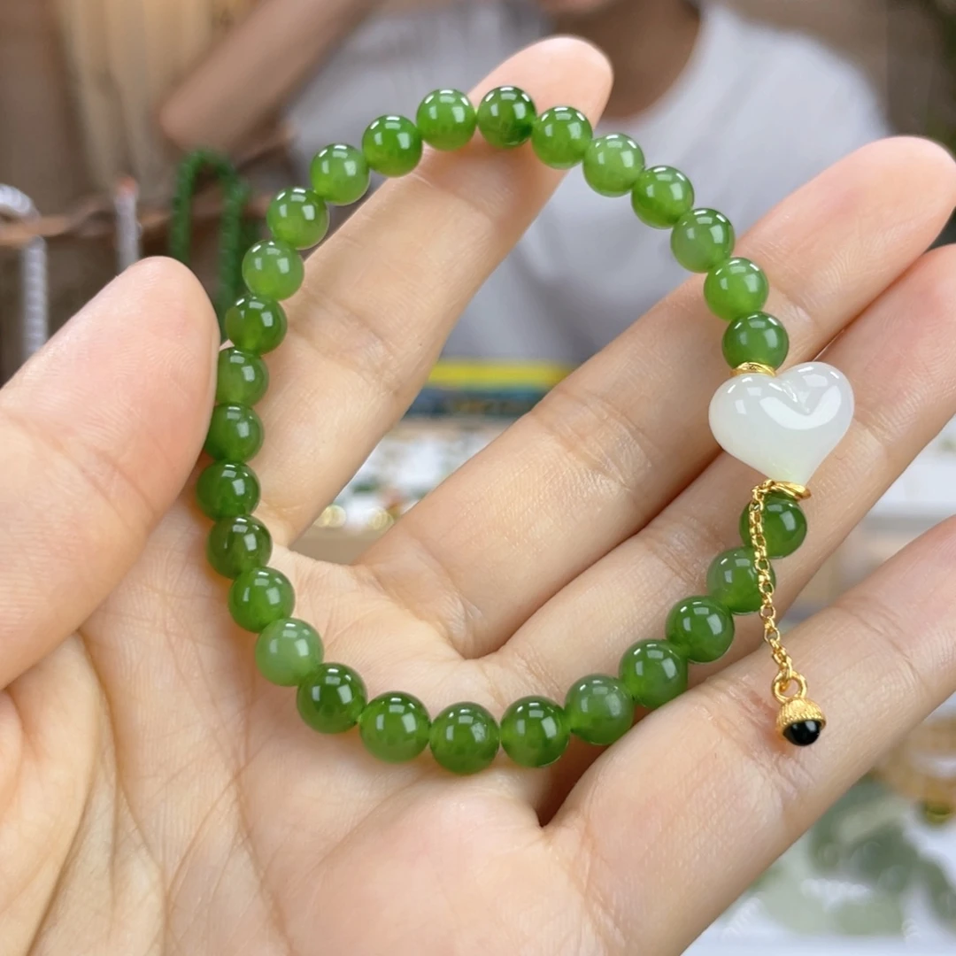 手串未镶嵌和田玉卡6