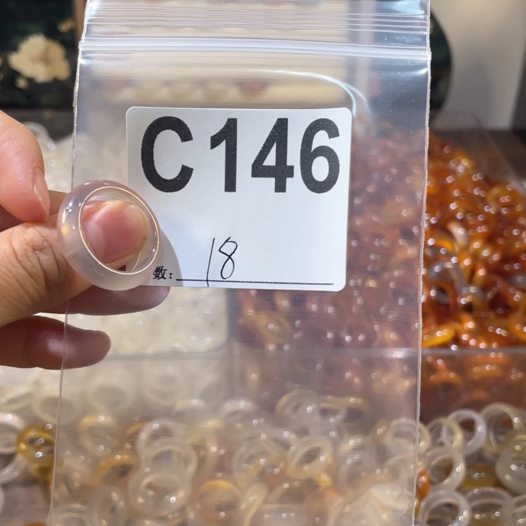 未镶嵌戒指玛瑙/玉髓146