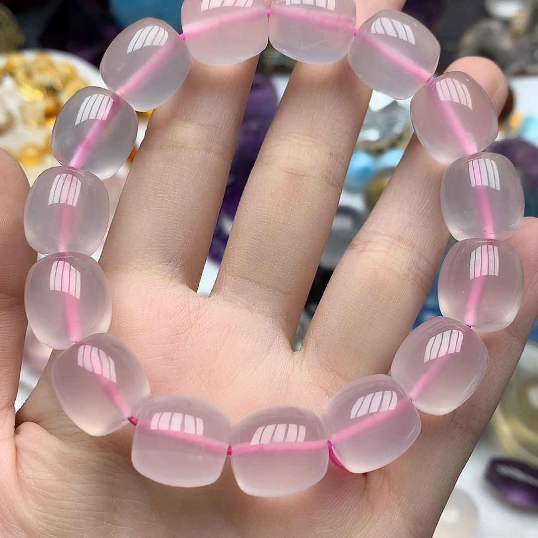 珠宝半成品水晶未镶嵌13+手串