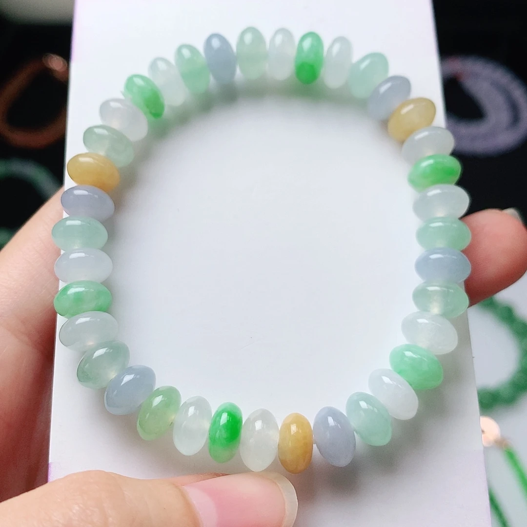 翡翠未镶嵌手链翡翠