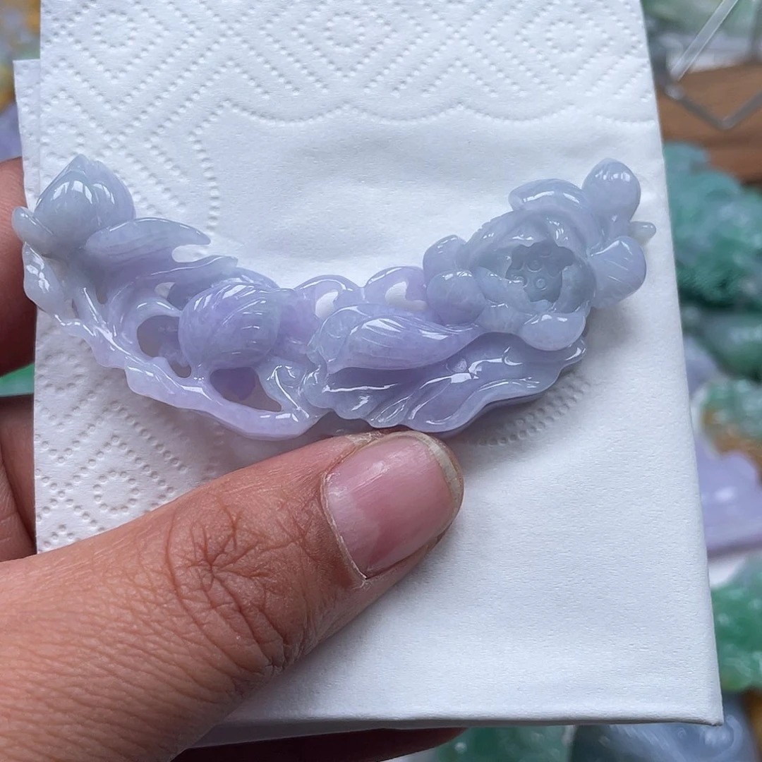 颈饰未镶嵌翡翠翡玉缘翡翠