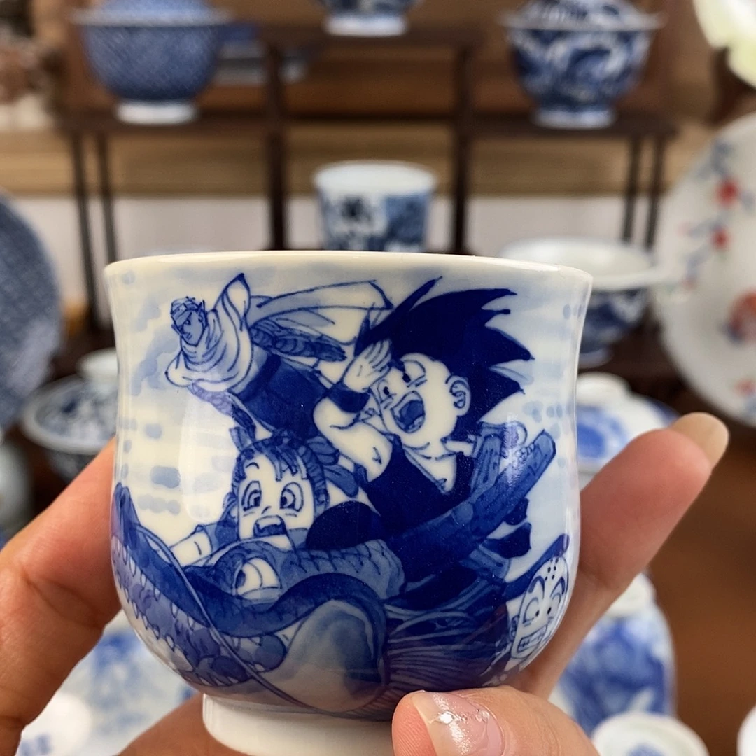泥藝瓷梦七龙珠炉式杯