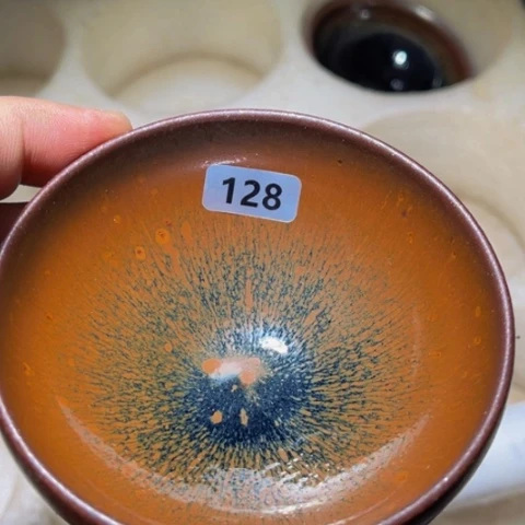 茶盏原矿原釉柴烧建盏