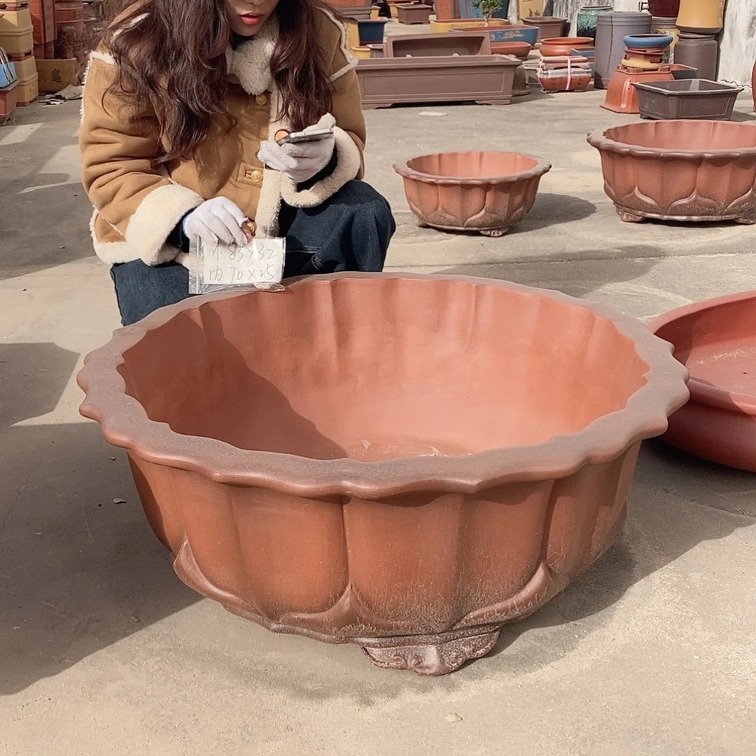 紫砂花盆紫砂花盆