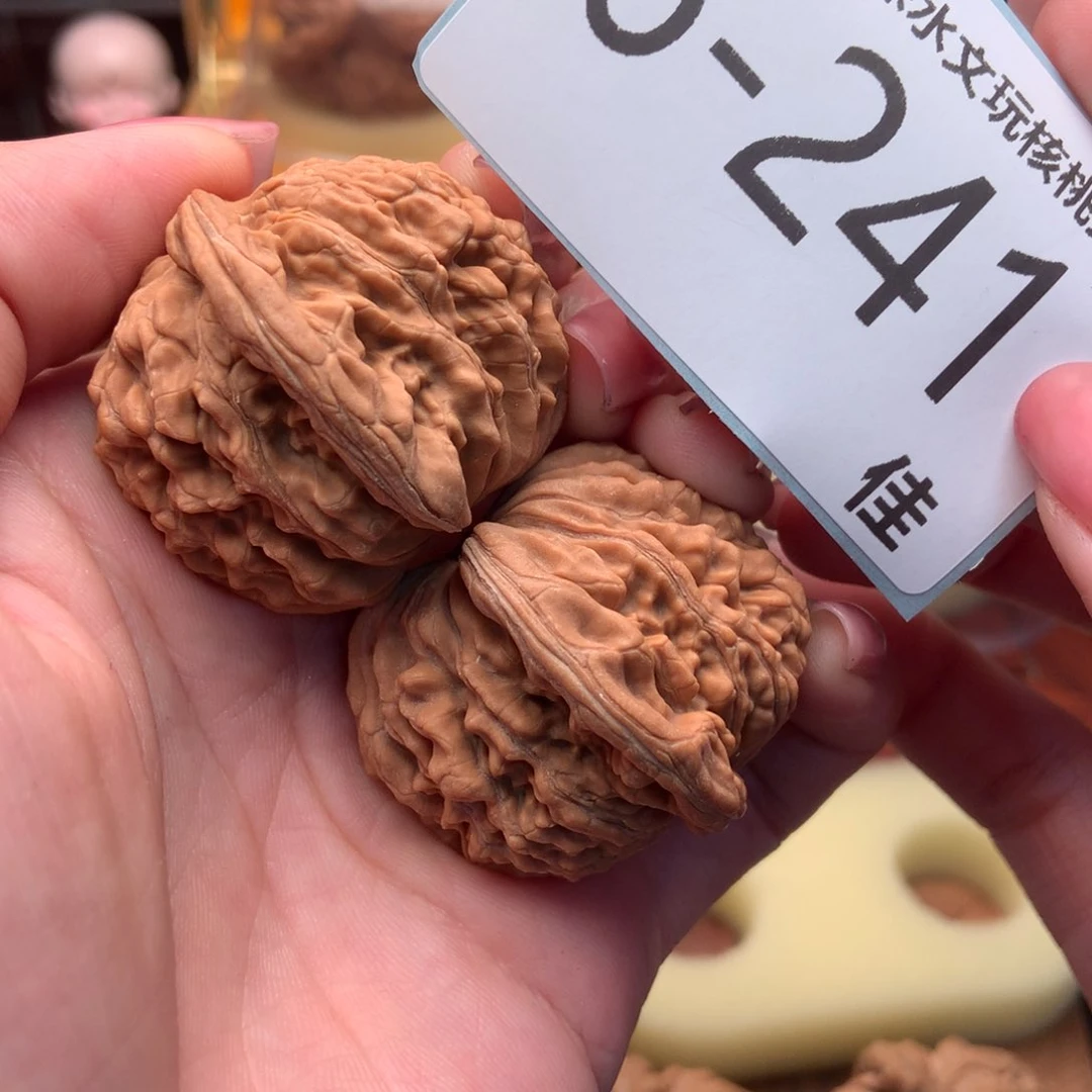 文玩核桃把件39四座楼