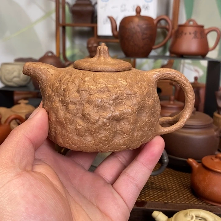 紫砂茶壶段泥供春壶240cc