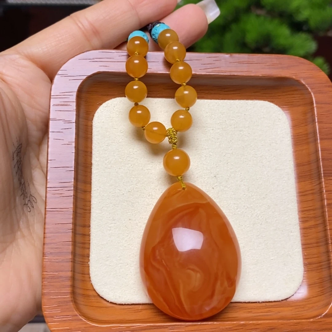 【闪购商品】蜜蜡颈饰未镶嵌项链