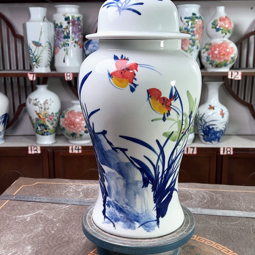 摆件景德镇陶瓷将玉