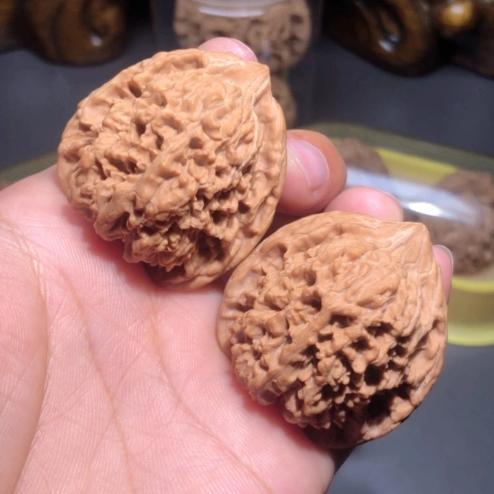 文玩核桃把件38满天星