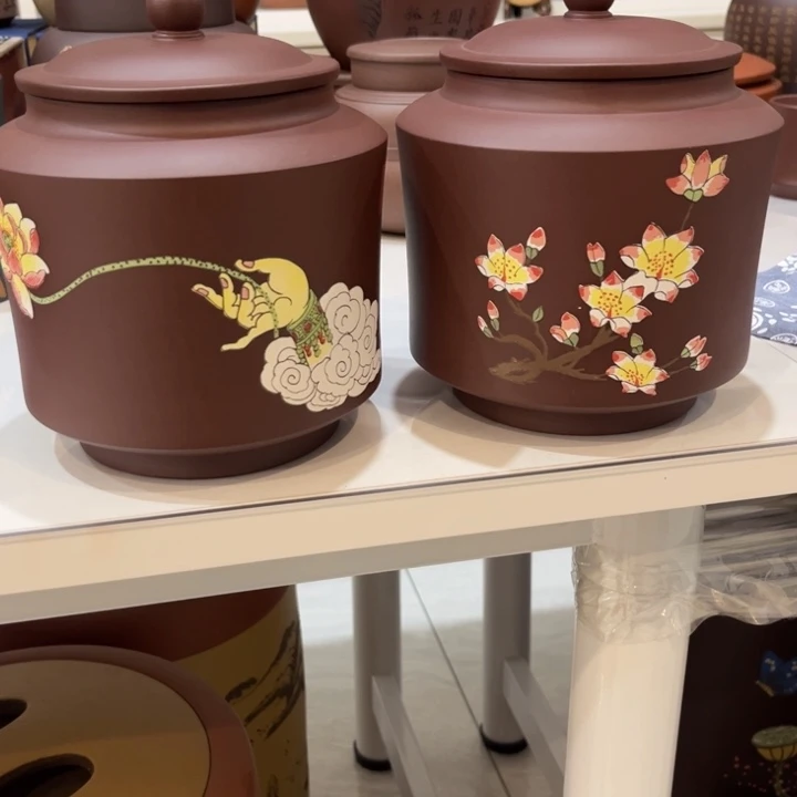 紫砂茶叶罐紫砂茶叶罐
