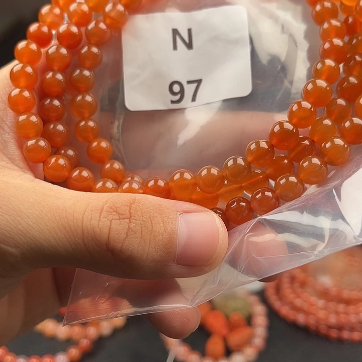 未镶嵌南红玛瑙多样性发货7m m南红玛瑙