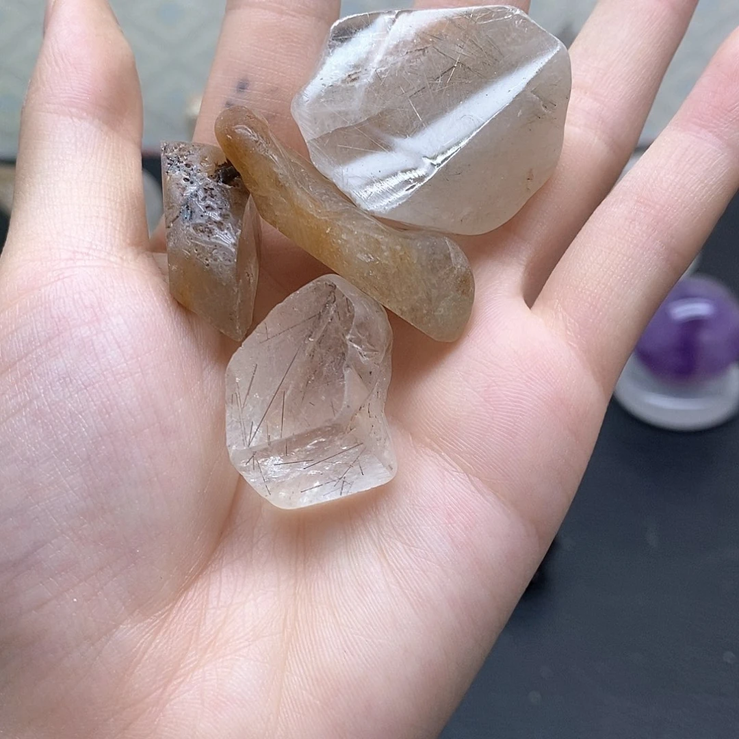 未镶嵌项圈水晶水晶石104