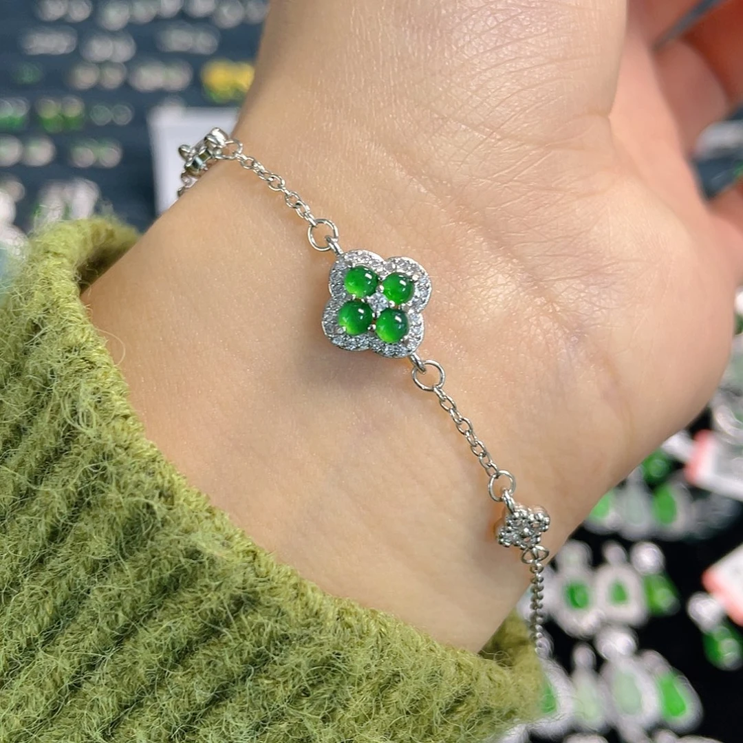 未镶嵌手链翡翠手链