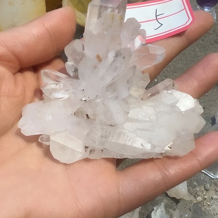 XX天然水晶晶簇5未镶嵌水晶朝*续