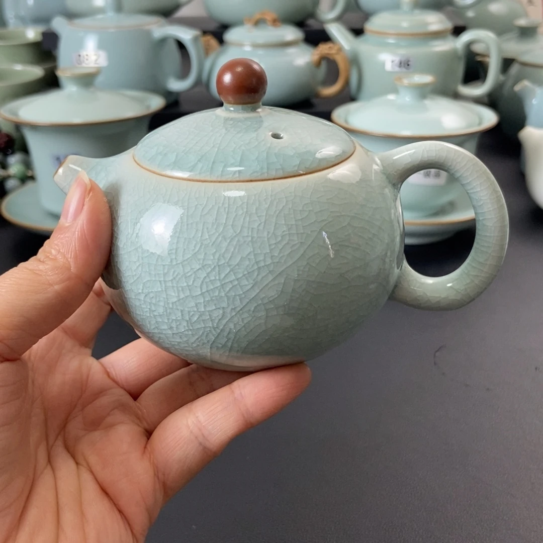 壶一级品冰花釉西施壶