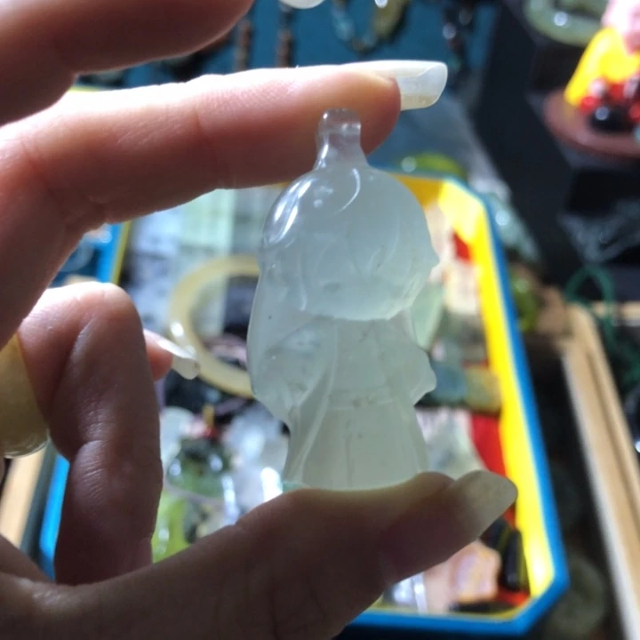 岫玉未镶嵌挂件岫玉挂件