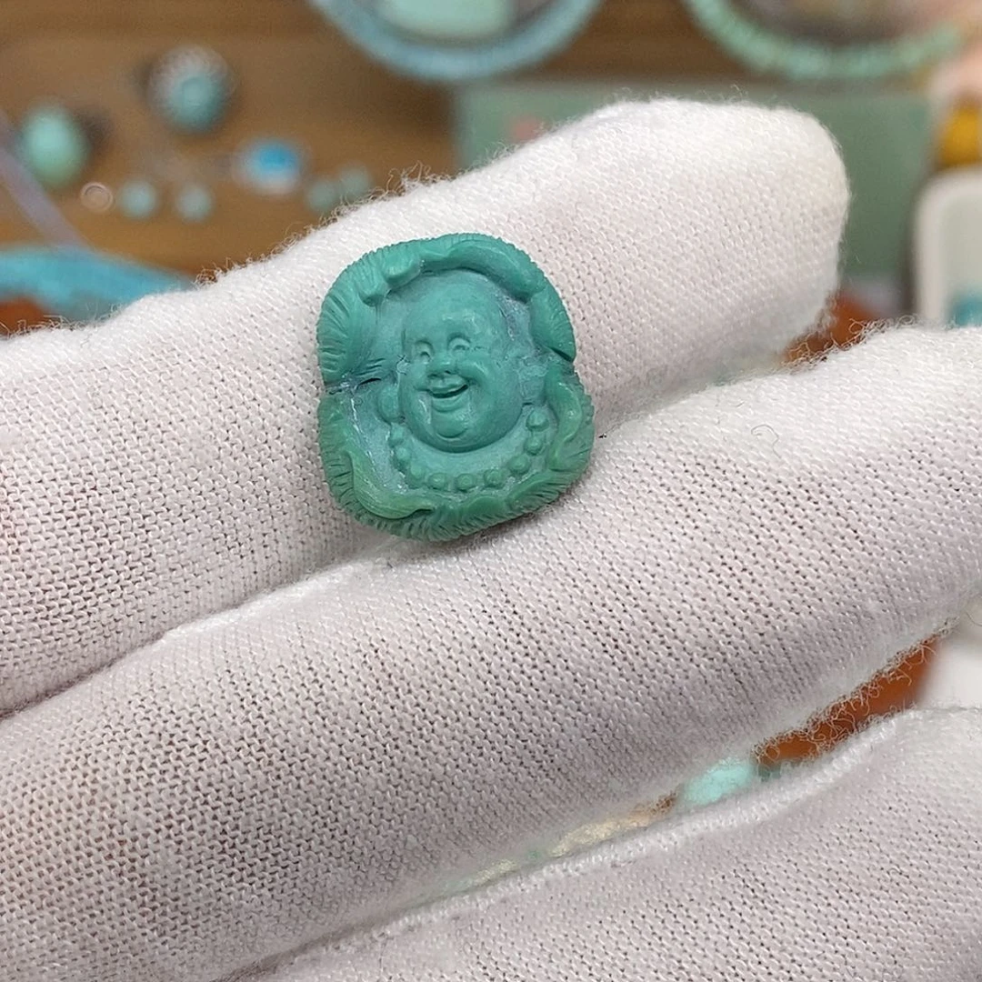 绿松石未镶嵌配饰
