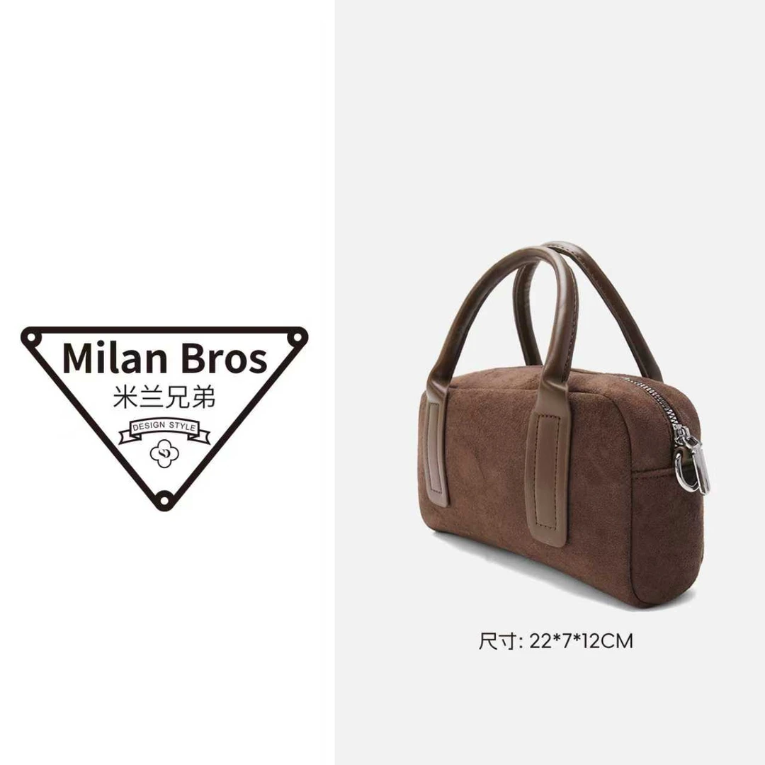 [米兰兄弟]新款通勤简约时尚百搭手提单肩女包AP-8158