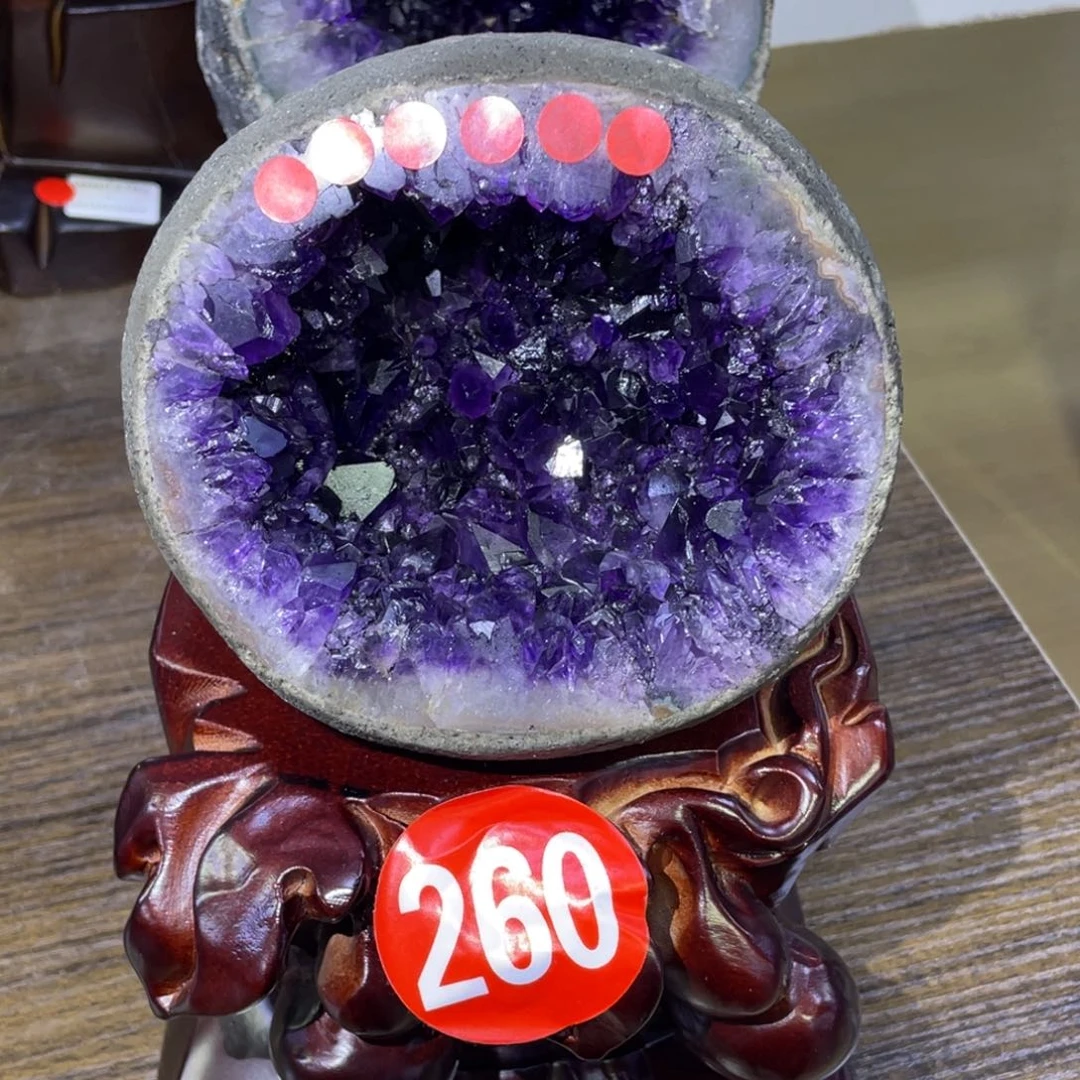 未镶嵌大型摆件（非配饰）紫晶