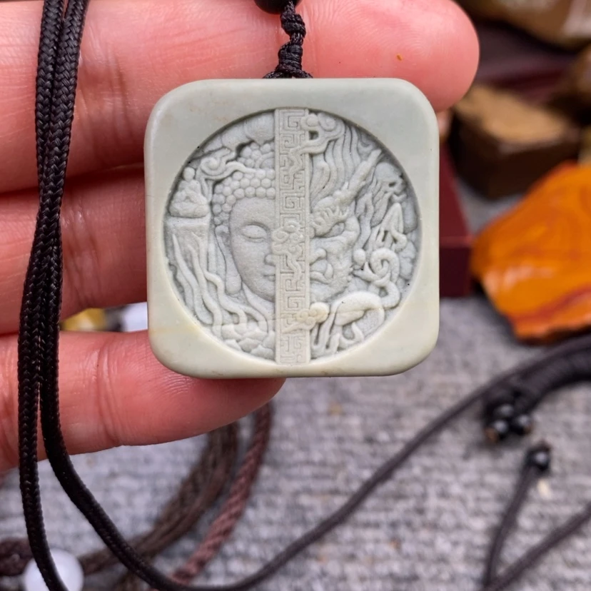 【闪购商品】原石雕刻手把件