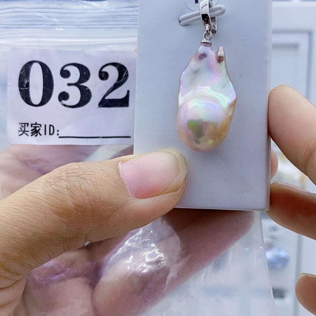 淡水珍珠颈饰钛钢