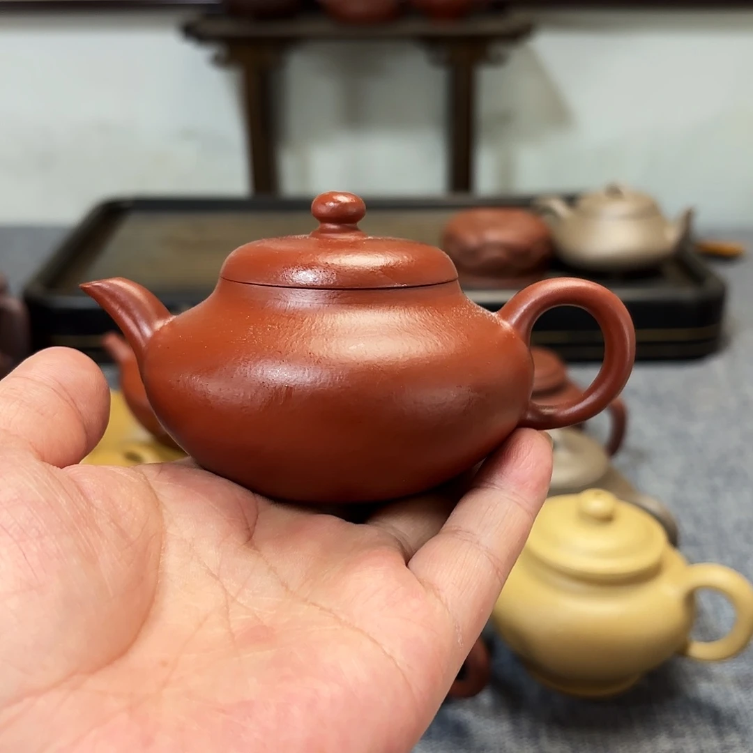 茶壶紫砂全手工紫砂壶梨型