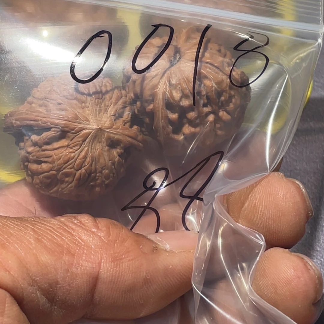 文玩核桃把件大*小文玩核桃磨盘手捻0018