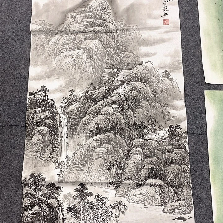 国画国画作品手绘