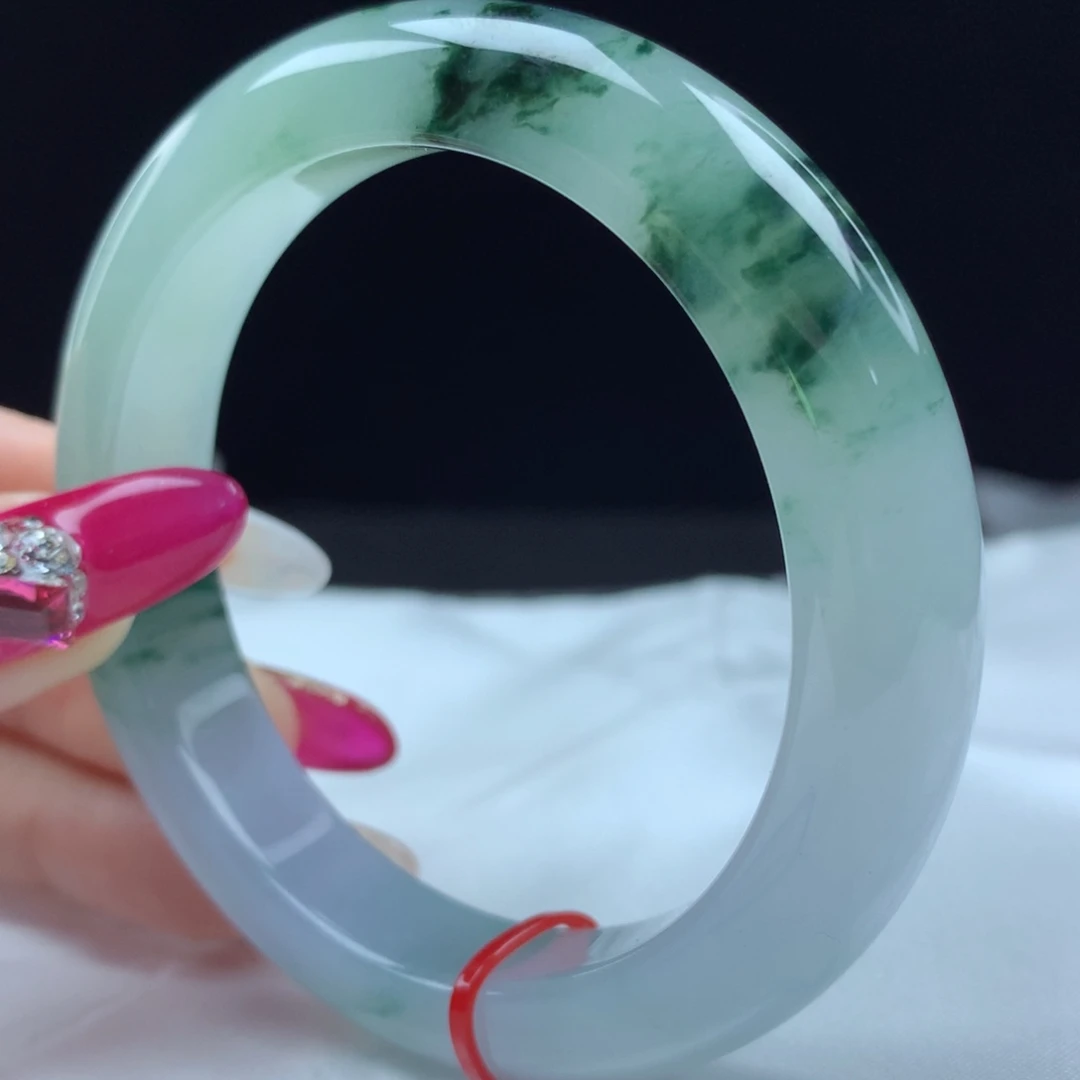 未镶嵌手镯翡翠97253，