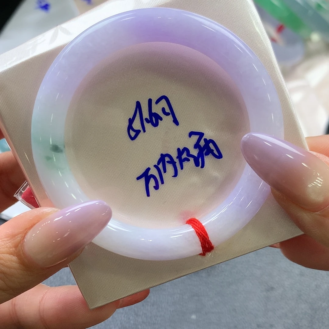 翡翠未镶嵌手镯51.6圆