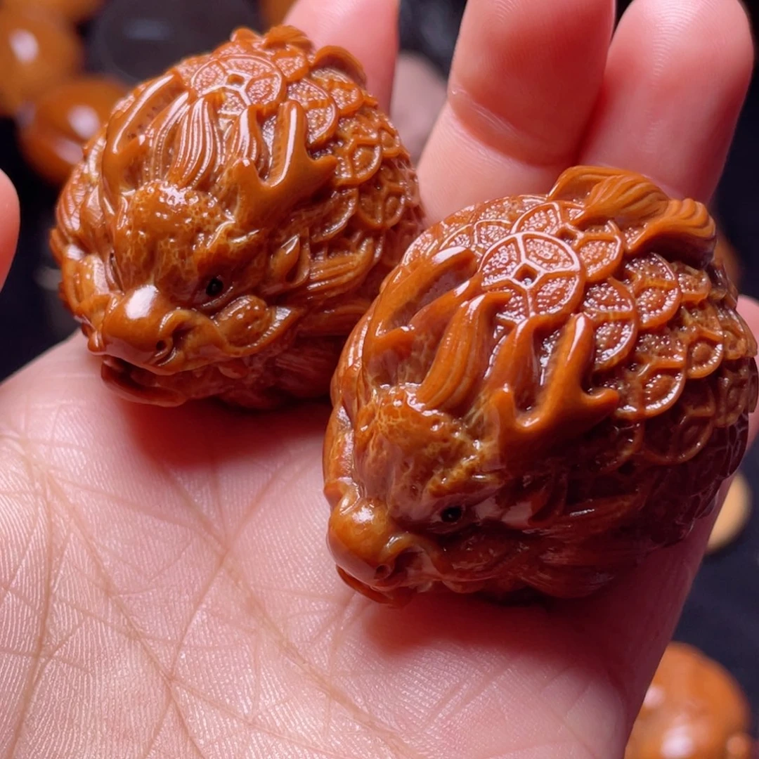 【闪购商品】橄榄核手串/手链37左右金币龙龟手球