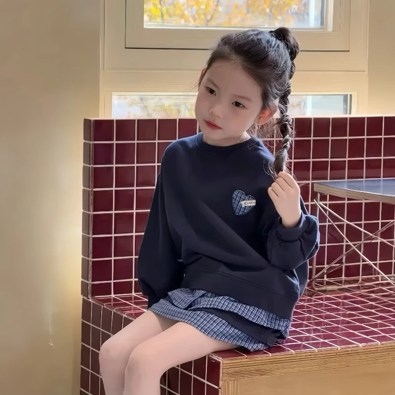 【黎安当当】2025春款爱心天蓝色套装-66170