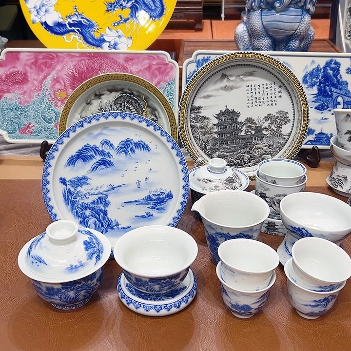 摆件陶景德镇陶瓷艺术