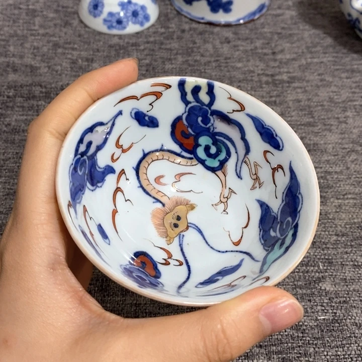 紫砂茶杯非常漂亮好看的碗