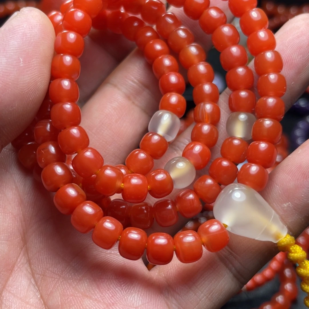 南红玛瑙未镶嵌串