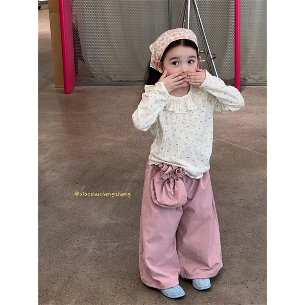 小树·25秋～领扣木耳边娃娃衫25Q680（汉服）