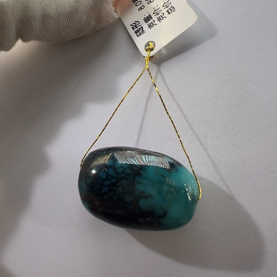 绿松石未镶嵌挂件