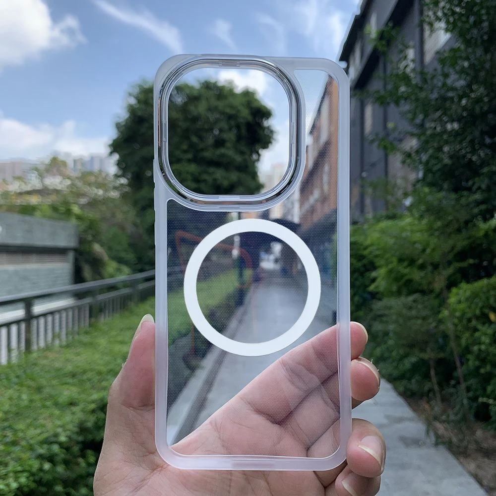 适用vivoiQOO15手机壳磁吸全包防摔透明软壳iQOO15简约超薄男女款