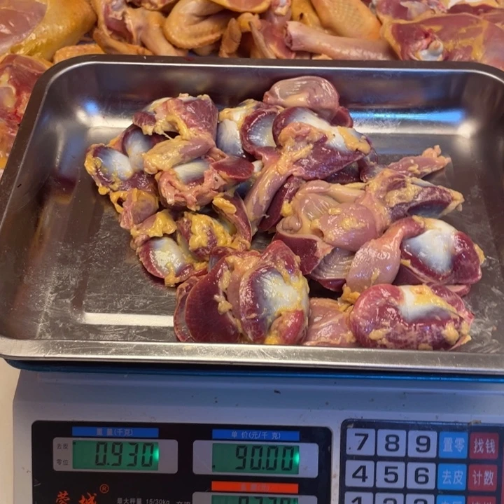 低温冷冻60天中国大陆食用农产品鸡胗