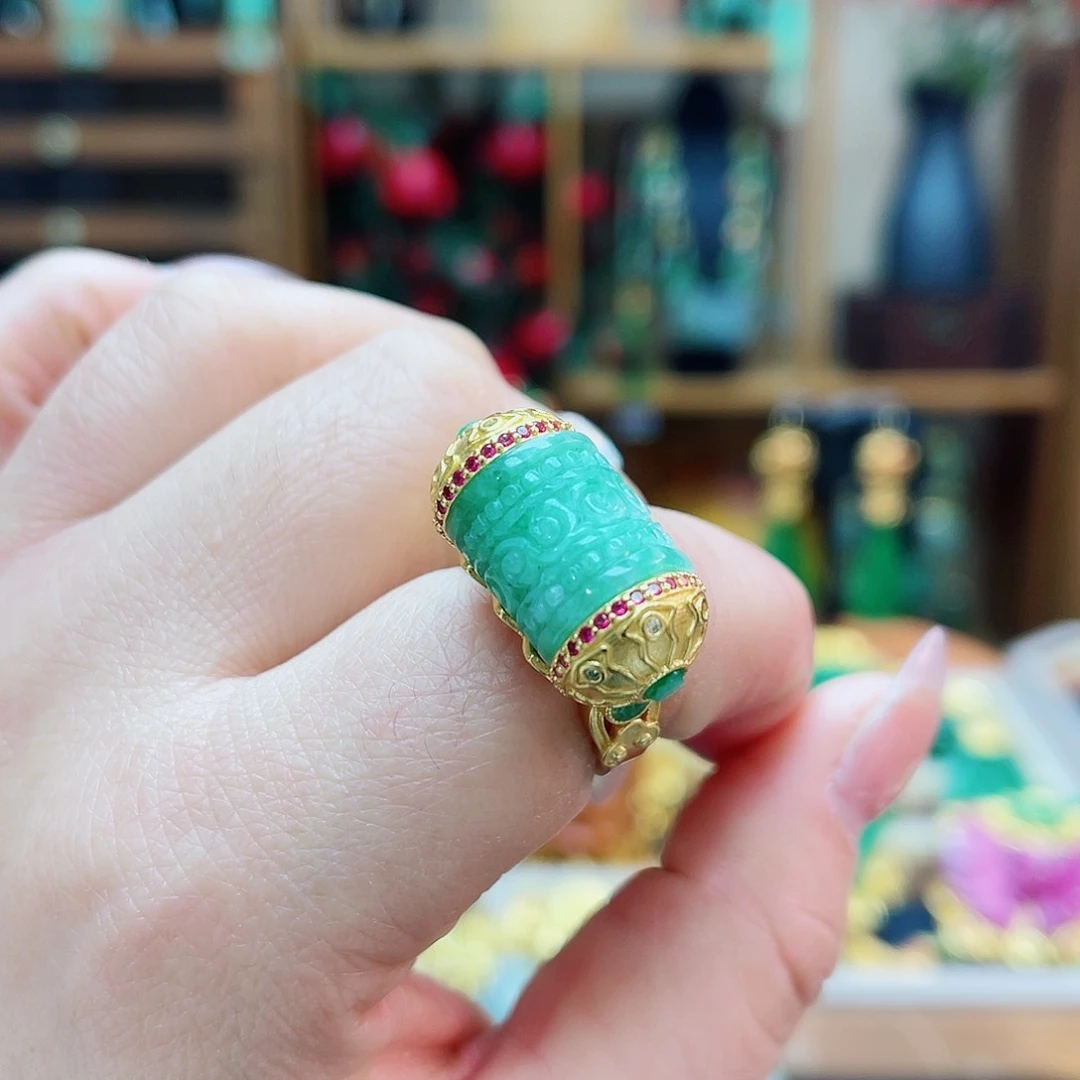 合金戒指翡翠48小时鉴赏期