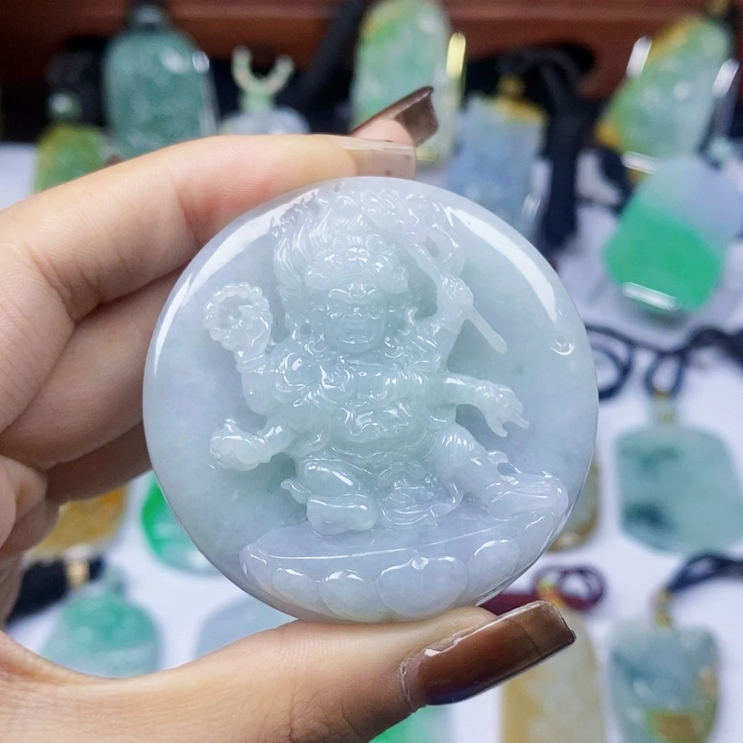 定制翡翠未镶嵌天然翡翠A货